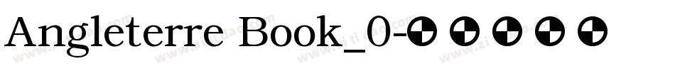 Angleterre Book_0字体转换